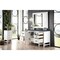 James Martin Vanities Addison 60in Single Vanity, Glossy White w/ 3 CM Charcoal Soapstone Quartz Top E444-V60S-GW-3CSP - alternate 5